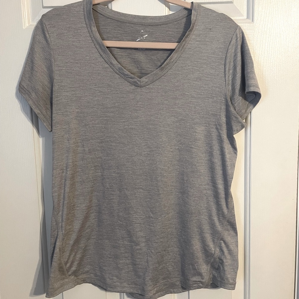 Light Grey V-Neck shirt